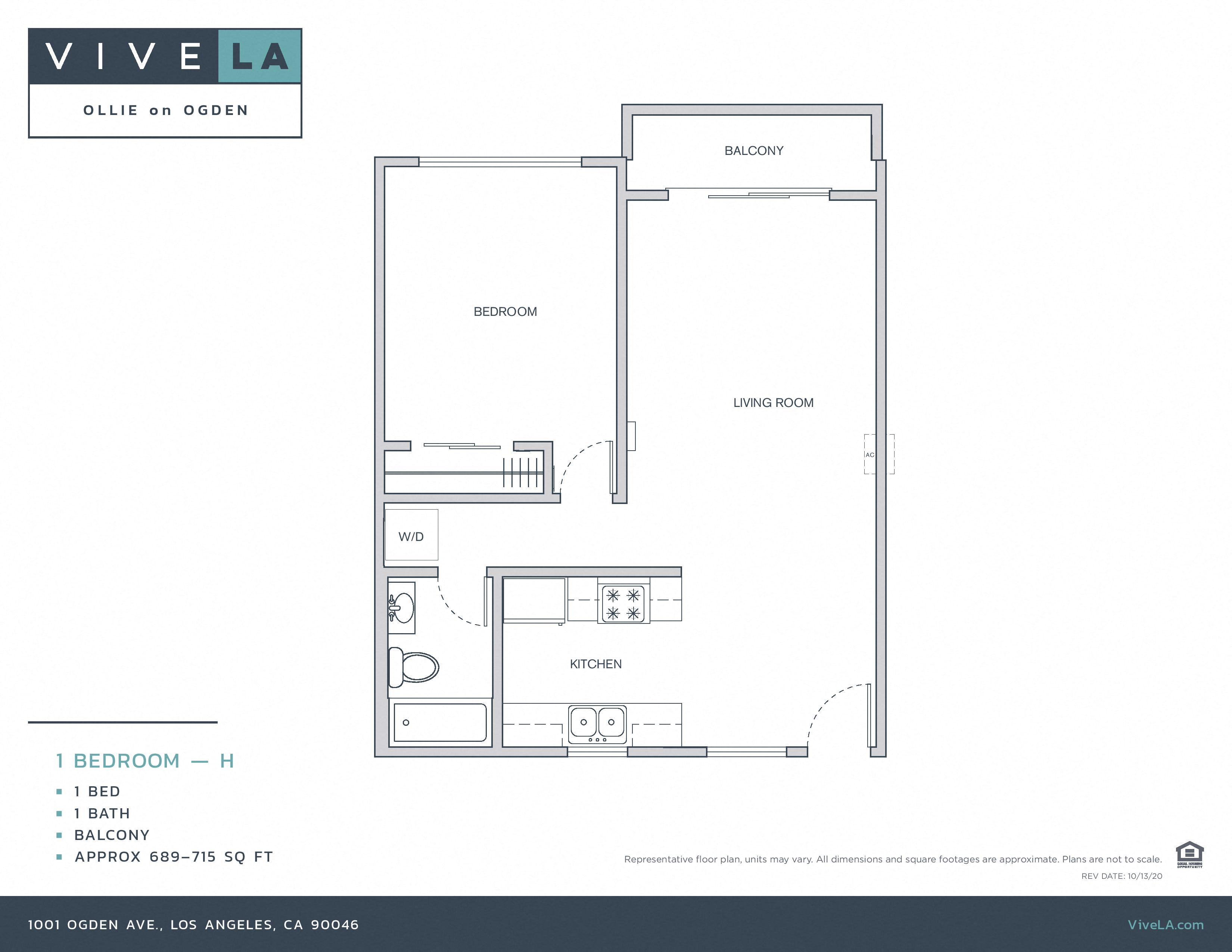 Apartments To Rent Ollie on Ogden Vive LA